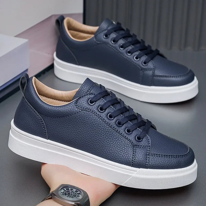 New Korean version men's white shoes trendy versatile student casual sports shoes men's board shoes