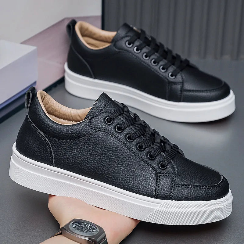 New Korean version men's white shoes trendy versatile student casual sports shoes men's board shoes