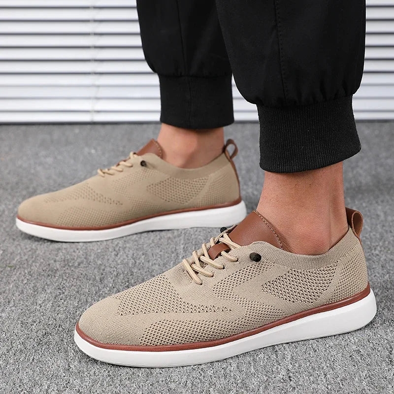 Men's Lightweight Knitted Shoes Comfortable All Day Long Have Excellent Fit Walking Shoes Suitable for Daily Wear Hiking Shoes