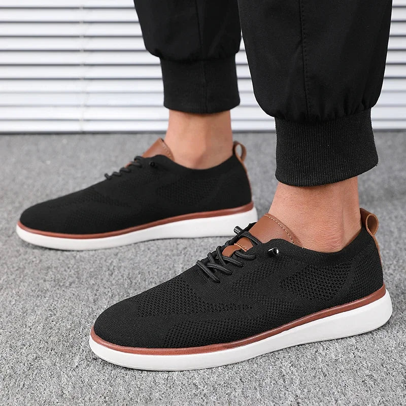 Men's Lightweight Knitted Shoes Comfortable All Day Long Have Excellent Fit Walking Shoes Suitable for Daily Wear Hiking Shoes