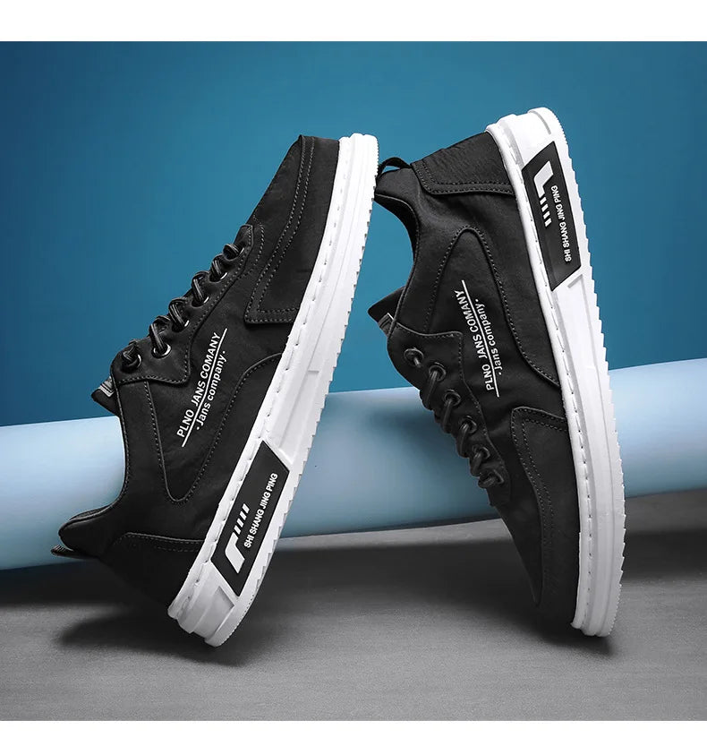 2025 Spring Men's New Canvas Shoes Trendy and Versatile Casual Sports Board Shoes Anti slip and Wear resistant Shoes for Men