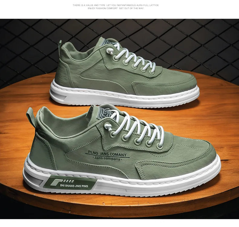 2025 Spring Men's New Canvas Shoes Trendy and Versatile Casual Sports Board Shoes Anti slip and Wear resistant Shoes for Men