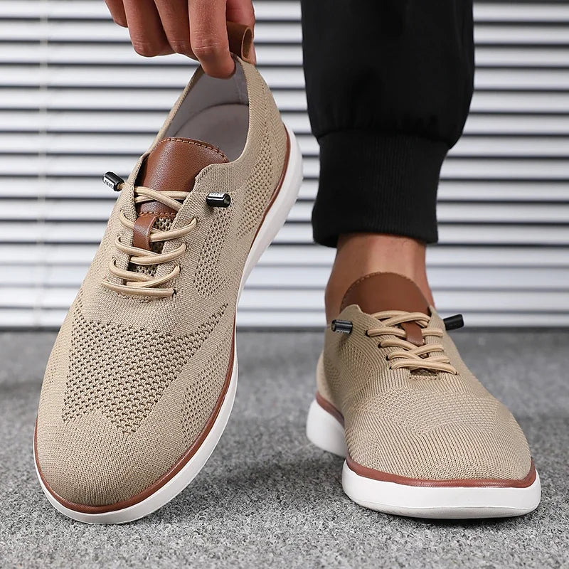 Men's Lightweight Knitted Shoes Comfortable All Day Long Have Excellent Fit Walking Shoes Suitable for Daily Wear Hiking Shoes