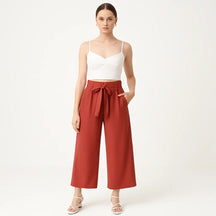 Fyga Elm | Women’s Wide Leg Trousers