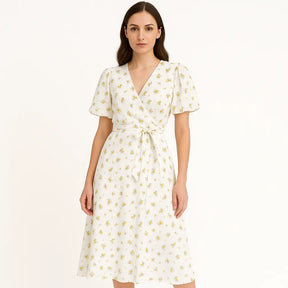 Fyga Blossom Lumi | Wrap Dress