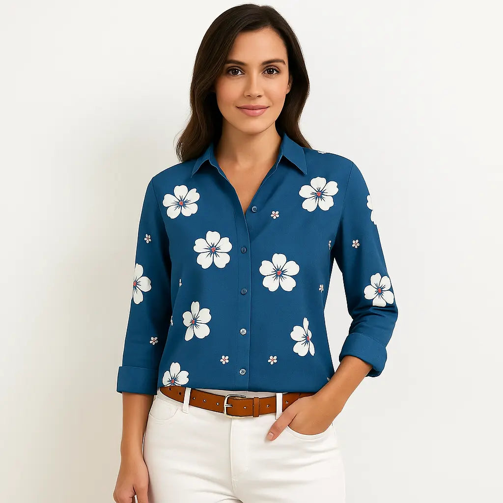 Fyga Marlowe | Floral Blouse
