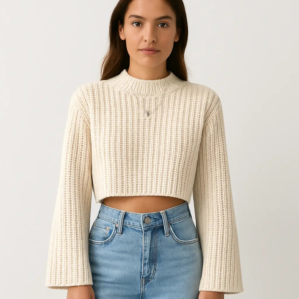 Luxe Knit Crop Jumper