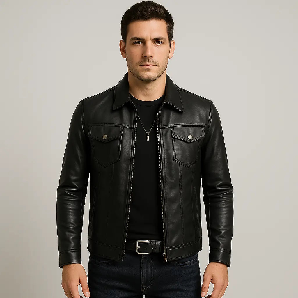 Fyga Rexford | Men's Leather Jacket