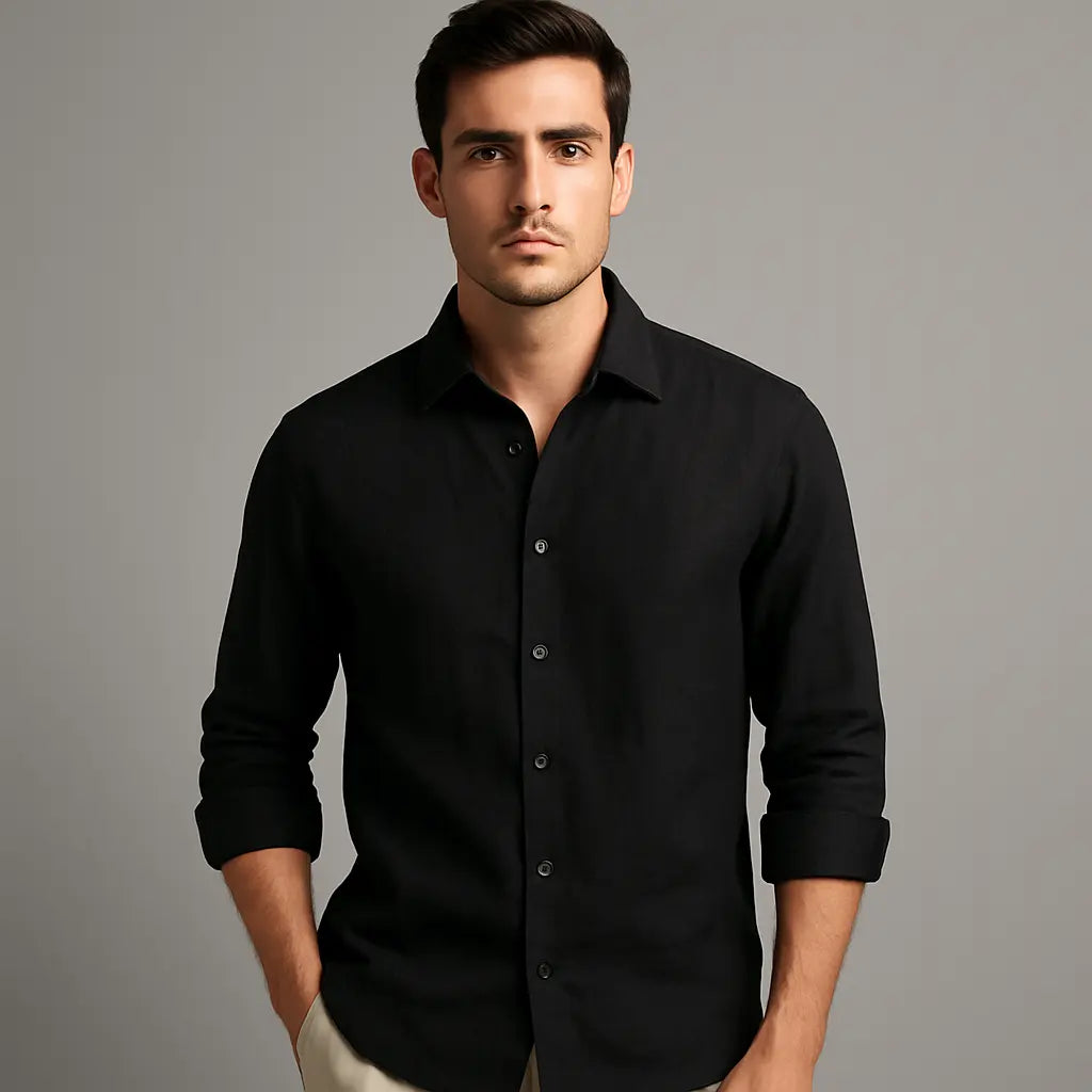 Essential Cotton-Linen Shirt