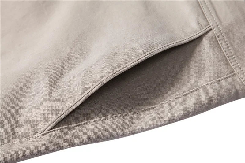 AIOPESON Casual Cotton Men Trousers Solid Color Slim Fit Men's Pants New Spring Autumn High Quality Classic Business Pants Men