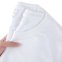 100% Cotton T-shirt Men Women Solid Color O Neck Short-sleeved Tops Summer Korean Loose Half-sleeve T Shirt Unisex M-4XL