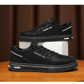 Autumn Men's New Breathable Work Safety Shoes Trendy Casual Sports Shoes Versatile Board Shoes For Motorcycle Riders