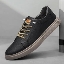 Genuine Leather Italian Casual Shoes Men's Lace Up Oxford Shoes Outdoor Jogging Shoes Office Men's Dress Shoes Large Size 36-45